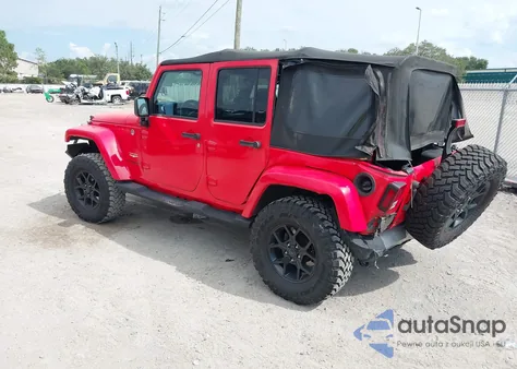 2013 Jeep Wrangler Unlimited Sahara из США, поврежденный, VIN 1C4BJWEG6DL643181